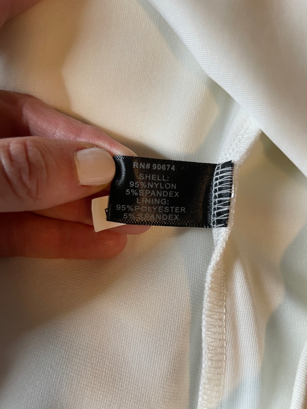 Boston Proper Cream Split-Neck Bell Sleeve Tunic Size Medium - Picture 8 of 9
